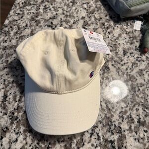 Champion Off-White Cap